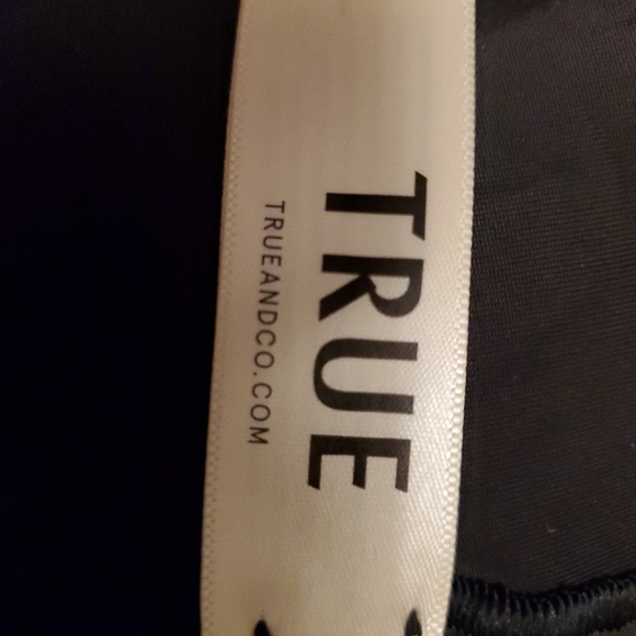 TRUE and CO. Body Triangle Lace Racerback Bra Bralette Womens Medium M - Picture 5 of 5